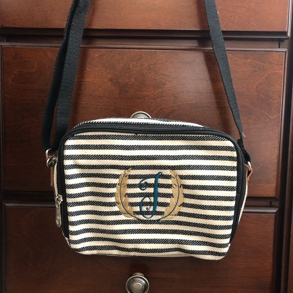 Thirty One Double Zip Crossbody Bag - Picture 2 of 6